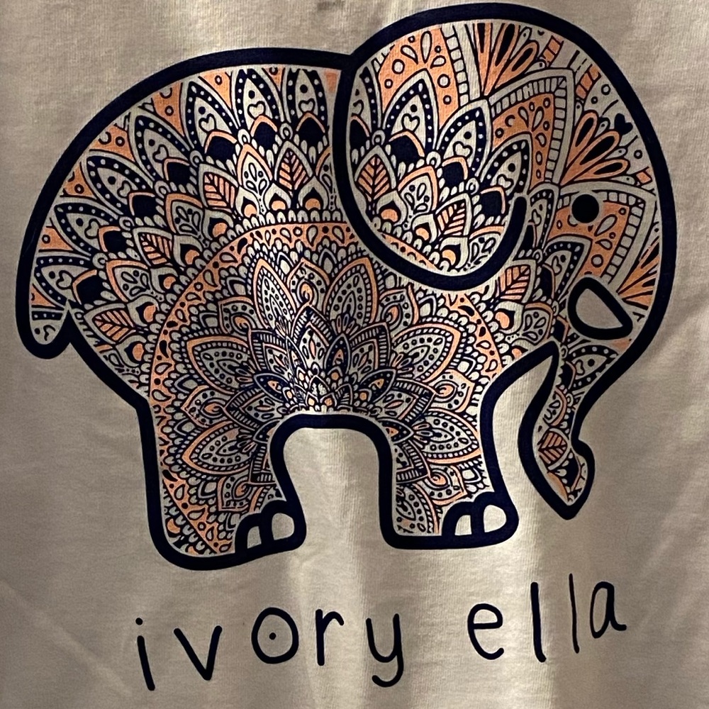 Ivory long sleeve tee